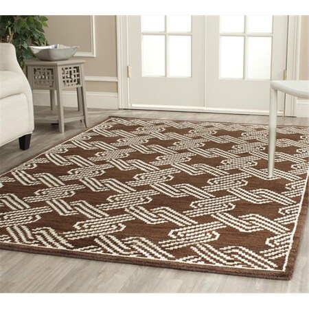 Safavieh 4 x 6 ft. Small Rectangle Casual Natural Kilim Grey and Multicolor Accent Rug NKM318A-4